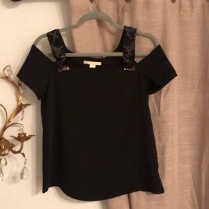 Cooper and Ella black sequin blouse